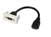 AV-RASIA FINNSAT 1 X HDMI 45X22,5MM, JOHTO 10CM