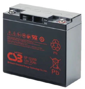 csb Akku lyijy suljettu gp12200 12v/20ah (c20) t12