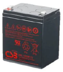 csb Akku lyijy suljettu hrl1223wf2fr 12v/5ah (c20) t2