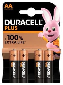 duracell Paristo alkali duracell plus aa/lr6 alkali