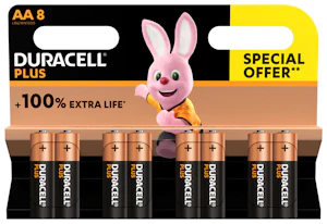 duracell Paristo alkali duracell plus aa/lr6 alkali