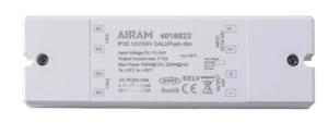 airam Ohjauskomponentti apus 12v ip20 12v/24v dali/push dim