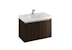 ido Allaskaappi ido light 900x470x580mm tumma saarni