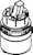 hansgrohe Säätöosa hansgrohe 93760000 keraaminen m25lxs