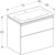 geberit Allaskaappipaket geberit icon 750x480x630mm hiekanharmaa
