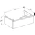 geberit Alakaappi geberit icon 740x476x247mm valkoinen