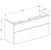geberit Alakaappi geberit icon 1184x476x615mm valkoinen