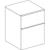 geberit Sivukaappi geberit icon 450x476x600mm valkoinen