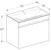 geberit Allaskaappipaketti renova plan 800x480x622mm ktct valkoinen
