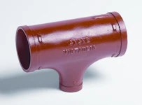 URA T-HAARA SUPISTAVA DN150-DN80 STYLE 25 ORANSSI