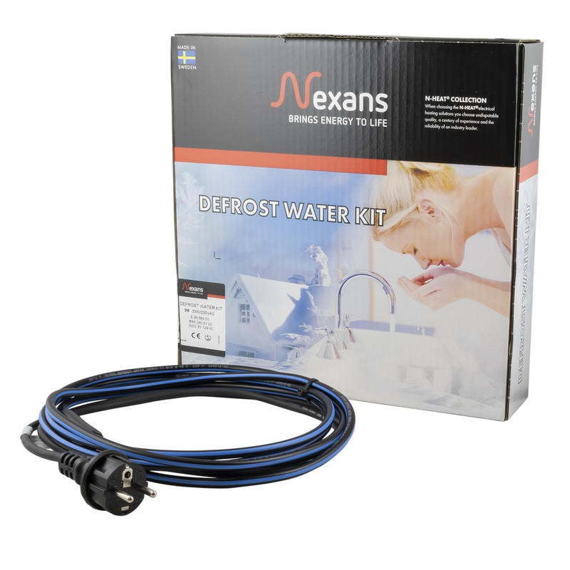 SULANAPITOKAAPELI DEFROST KIT 225W 25M JUOMAVESI