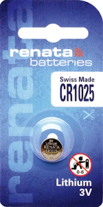 renata Paristo lithium cr1025/bp1 3v/30mah, blister