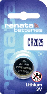 renata Paristo lithium cr2025/bp1 3v/170mah blister