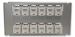 PANEELI-KUPARI NAFICON AVOLIITINLEVY 12 RJ45 YJT