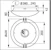 ensto Tunnistinvalaisin avr400.1189dl/3k ip44 18w rad