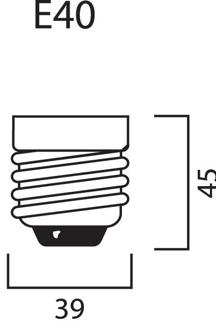 sylvania Suurpainenatriumlamppu twinarc shp-ts e40 100w2050k 10000lm6y