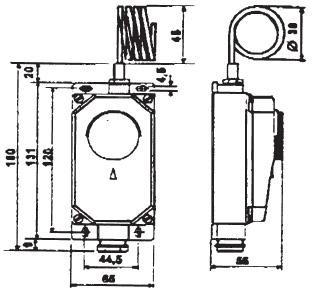 fantini cosmi Termostaatti huone c10c2y -35+20c ulk.as vk ip65