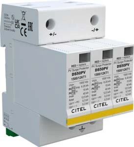 citel Ylijännitesuoja aurinkosähkö citel ds50pvs-1500/12kt1