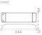hide-a-lite Elektroninen liitäntälaite ip20 24v 75w dim/push/da2