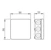 abb Jakorasia abb ap9m, 86x86mm ip65 mu