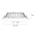 sylvania Alasvalo insaver slim 225 ip54 33-41w 830 multipower