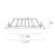 sylvania Alasvalo insaver slim 200 ip54 20w 2500lm 840 ugr19