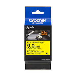 brother Tarrakasetti brother kutiste 9,0mm musta, kelt. hse621e