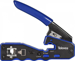 televes Työkalu finnsat puristus ja katkaisu rj45-uros