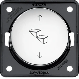 hager Painike integro flow 15a/12vdc suun.v. por. kro glv