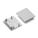 MEK. LISÄTAR. AL-PROFIILI 0022639 PÄÄTY 33X30 SIL 2KPL