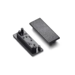 MEK. LISÄTAR. AL-PROFIILI 0022673 PÄÄTY 33X13 BL 2KPL