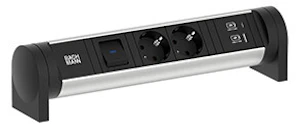 bachmann Pistorasia cycle desk 2 x pr kytk usb a c