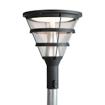 PYLVÄSVAL. PAVE POST DECO II IP65 IK10 2580LM 3K/4K ANT