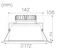 hide-a-lite Alasvalo echo 170 ip44 1150lm 3/4/5,7k da2 w