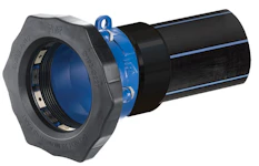 RAK KOPPLING SUPA MAXI DN100 104-133/110 PN10 PE-ÄNDE