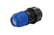JATKOLIITIN PE/TOLERANSSI AVK 20x15-21mm PN16 PENTOMECH