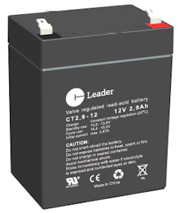 ct-leader Akku lyijy suljettu ct-leader ct2.9-12 12v/2.9ah f1-napa