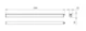philips Runkovalaisin ledinaire batten bn021c led10s/830 l600