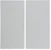 hager Vippa dubbel s.1 vit