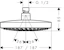 hansgrohe Yläsuihku hansgrohe 26524000 croma select e180