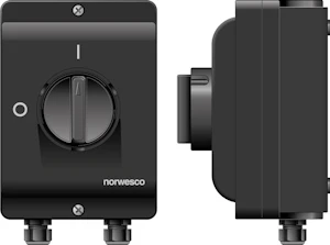 norwesco Turvakytkin väännin norwesco eswp1 425 s 4x25a 11kw ip65