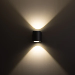ftlight Seinä/kattovalaisin ulko diva 2x5w led musta 3k