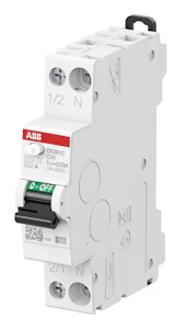 abb Vikavirtajohdonsuojakat ds301c 2-nap c-käyrä 10a 30ma 1m