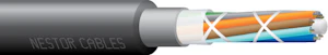 nestor cables Valokuitukaapeli kanava nestor fzohbmu-sd 12x2x12xsml