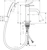 hansgrohe Pesuallashana hansgrohe 73211670 tecturis s110 bid mus