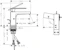 hansgrohe Pesuallashana hansgrohe 73004000 tecturis e 80 cool kr