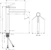 hansgrohe Pesuallashana hansgrohe 76070700 finoris 260 push valk