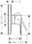hansgrohe Pintaosa hansgrohe 72668000 rebris e kromi