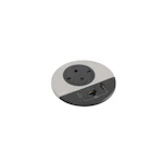 PISTORASIAPANEELI INCARA 1S USB A+C 15W RJ45 ALU