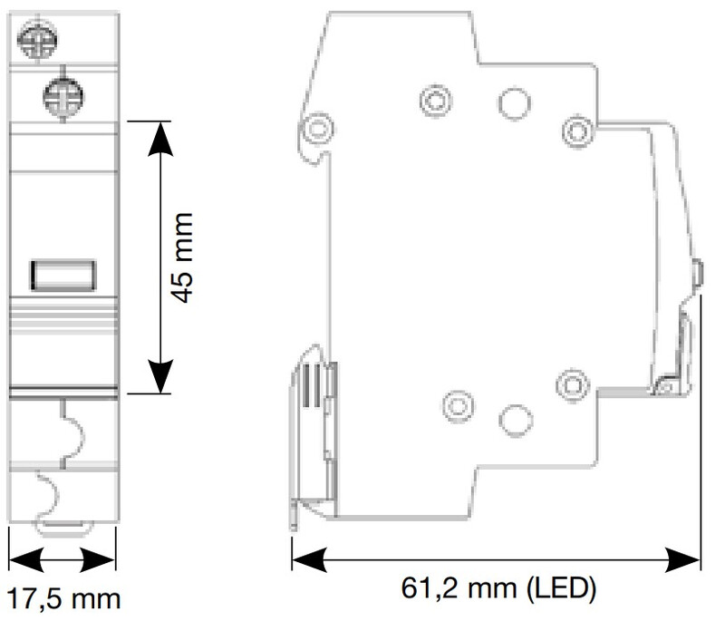 hager Merkkivalo led hager svn133 oranssi 12-48v ac/dc